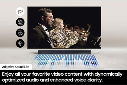 SAMSUNG HW-B550D B-Series 3.1 ch. DTS Virtual:X Soundbar w/Bass Boost (2024) Bundle with 2 Year CPS Enhanced Protection Pack in Saudi Arabia