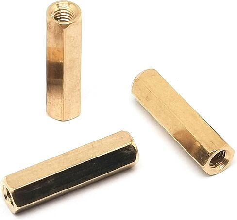 25 قطعة من براغي عمود سداسية فاصل سداسي، M3x14mm خيط داخلي فاصل نحاسي سداسي مجموعة متنوعة من صامولة المسمار للوحة الدائرة in Saudi Arabia