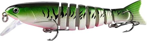 Fishing Lures Lifelike Fishing Lures for Bass/Trout/Walleye/Predator Fish - Realistic Multi Jointed Swimbaits Slow Sinking Bionic Swimming Lures for Saltwater and Freshwater in Saudi Arabia