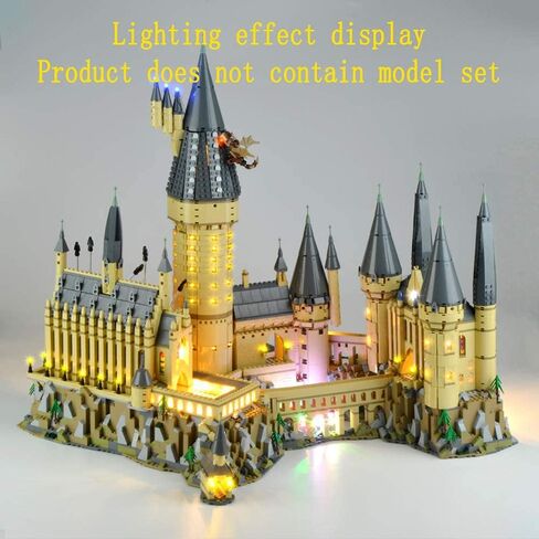 Version 2018 LED Light Kit Compatible with Lego Hogwarts Castle - Lighting Set for 71043 Building Model (Model Set Not Included) in Kuwait