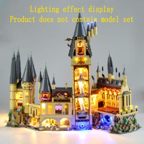 Version 2018 LED Light Kit Compatible with Lego Hogwarts Castle - Lighting Set for 71043 Building Model (Model Set Not Included) in Kuwait