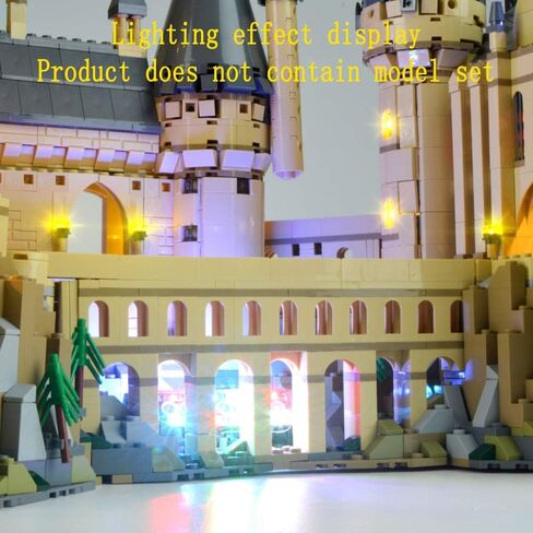 Version 2018 LED Light Kit Compatible with Lego Hogwarts Castle - Lighting Set for 71043 Building Model (Model Set Not Included) in Kuwait