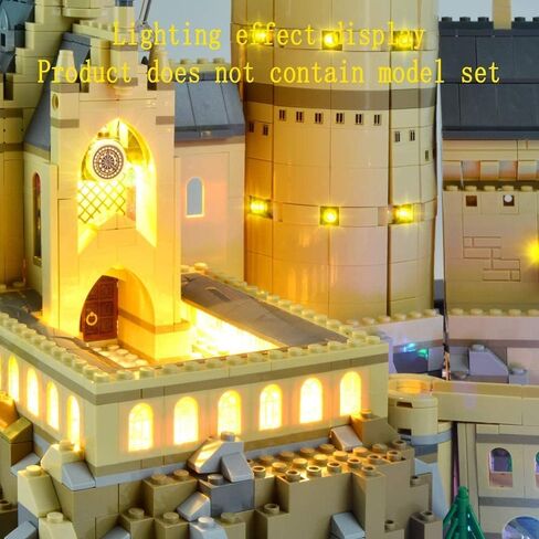 Version 2018 LED Light Kit Compatible with Lego Hogwarts Castle - Lighting Set for 71043 Building Model (Model Set Not Included) in Kuwait