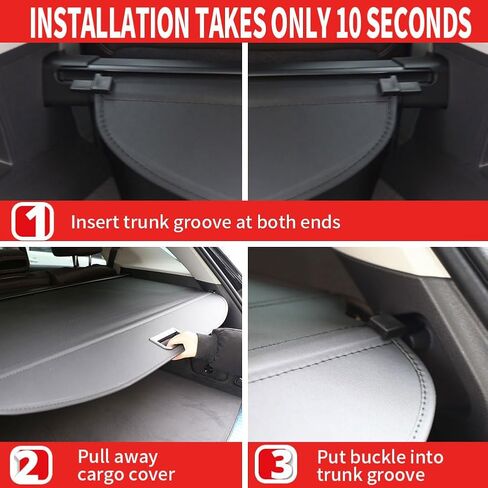 Marretoo for Toyota 4Runner 2003-2009 Cargo Cover for Toyota 4Runner Accessories Upgrade Version No Gap Beige Retractable Trunk Cover Security Shield Shade in Saudi Arabia