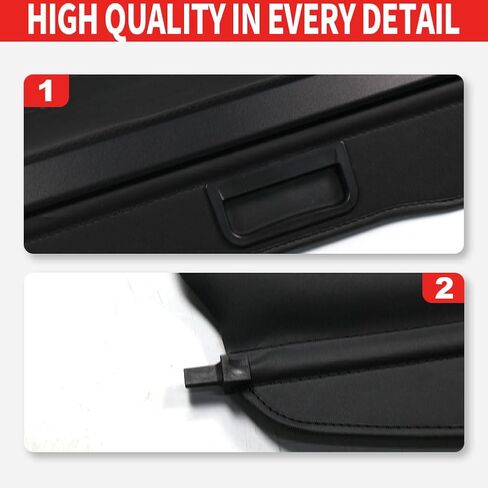 Marretoo for Toyota 4Runner 2003-2009 Cargo Cover for Toyota 4Runner Accessories Upgrade Version No Gap Beige Retractable Trunk Cover Security Shield Shade in Saudi Arabia