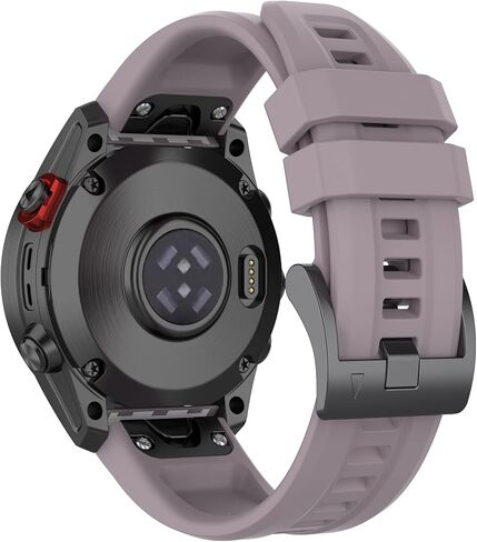 مناسب لأساور ساعة Garmin Fenix ​​7X، Fenix ​​6X/Fenix ​​5X سريع التركيب، أشرطة بديلة من السيليكون، أساور معصم مناسبة لـ Garmin TACTIX DELTA/Fenix ​​3 للنساء والرجال in Kuwait