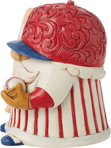 تمثال صغير للاعب البيسبول من Enesco Jim Shore Heartwood Creek Athletes Batter Up، مقاس 10.16 سم، متعدد الألوان in Saudi Arabia