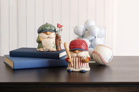 تمثال صغير للاعب البيسبول من Enesco Jim Shore Heartwood Creek Athletes Batter Up، مقاس 10.16 سم، متعدد الألوان in Saudi Arabia