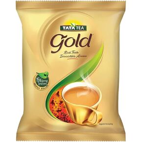 Tata Tea Gold | Assam teas with Gently Rolled Aromatic Long Leaves | Rich & Aromatic Chai | Black Tea | 100g
