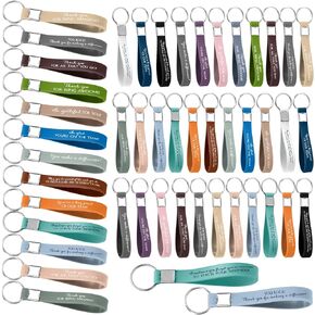 100 Pcs Coworker Inspirational Keychain Thank You Gift for Women Employee Appreciation Gifts Rubber Silicone Motivational Keychains Bulk for Men Women Office Business Teacher Volunteer Social Worker