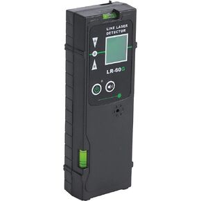 LR-60G Laser Receiver Detector for Laser Level - Green Beam Receiver+LED Displays+Clamp Includer