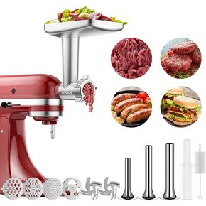 GVODE Meat Grinder Attachment for Kitchenaid Stand Mixer