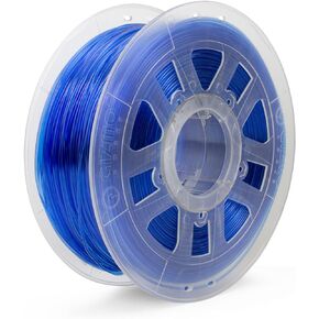 Gizmo Dorks 1.75mm PETG Filament 1kg /2.2lbs for 3D Printers, Translucent Blue