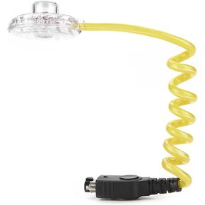 Portable LED Illumination for Gameboy , Compact Flexible White Worm Light, Directly Powered by Gamepad Perfect for Low Light Gaming