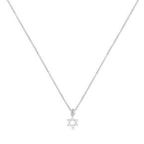 Gold-Filled Star of David Necklace, Dainty Minimalist Star Necklace