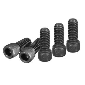 1/4-20x3/4" Socket Head Cap Screws Bolts, 50Pcs 12.9 Grade Alloy Steel, Machine Hex Socket Screw, Hex Drive, Black Oxide Finish, UNC Coarse Thread Fully Threaded