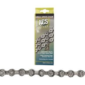 Acs Crossfire Chain - 106L, 3/32", Nickel