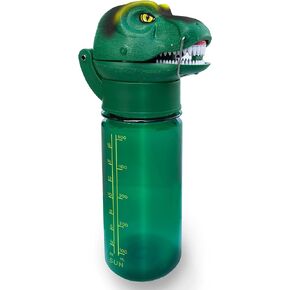 Sun Company RoarBottle T-Rex - Roaring Dinosaur Water Bottle for Kids | Cool Realistic TRex Roar | Spill and Leak-Proof BPA Free Tritan Waterbottle for Children