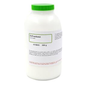Innovating Science D-Fructose, 500g - Laboratory Grade - Excellent for Food Science & Biology Experiments - The Curated Chemical Collection