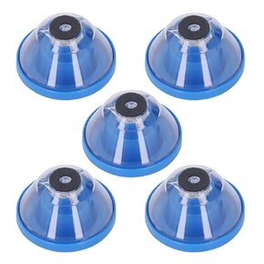 Drill Dust Collector 5PCS Drill Dust Bowl Hole Saw Accessories Dust Bowl Silent Washer Hole Saw Dust Catcher for Installing Recessed Hole Saws