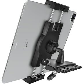 Car CD Slot Tablet Mount Holder for 4.7"-12.9" Phone & iPad Ultra Sturdy CD Player Car Tablet Holder Stand with 360° Rotation, Compatible with iPad Pro/Air/Mini, Galaxy Tabs, iPhone, Tablets