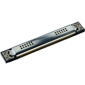 HOHNER 53/48 Tremolo Harmonica, Key of Bb, Stainless steel (53/48-Bb)