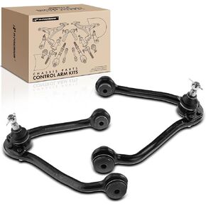 A-Premium 2 x Front Upper Control Arm, with Ball Joint & Bushing, Compatible with Chevrolet & GMC - 1990-2002 - C1500 C2500 C3500 Suburban Express Savana (2500 3500), RWD Only