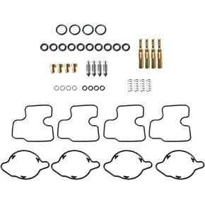 WFLNHB 4-Pack Carburetor Repair Kit Set Replacement for 1996-1999 Honda CBR900RR SC33 BJ CBR 900 RR