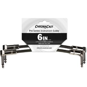 ChromaCast Pro Series Cables CC-PSCBLAA-05-4PK 6-Inch Pro Series Patch Cable 4-Pack