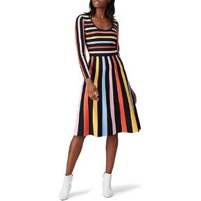 Great Jones Rent The Runway Pre-Loved Multi Striped Knit Skirt