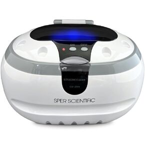 Ultrasonic Cleaner, Stainless Steel Cleaner for Jewelry, Retainer, Sterling Silver, Ultrasonic Jewelry Cleaner, 20oz Capacity - Sper Scientific 100005