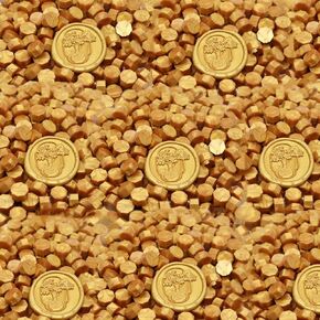 ختم الخرز الشمع، ONWINPOR 1500 قطعة الخرز ختم الشمع الأسود 1.1 رطل الخرز ختم الشمع لختم ختم الشمع، مجموعة ختم الشمع كبيرة لتزيين مغلفات البطاقات، دعوات الزفاف (أسود)