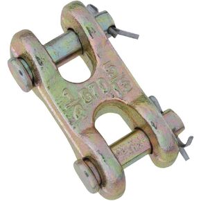 National Hardware N282-129 3255BC Double Clevis Link in Yellow Chromate