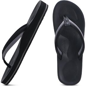 COFACE Flip Flops For Women with Arch Support Comfortable Yoga Mat Orthopedic Sandals Lightweight Womens Flip-Flop