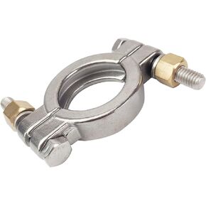 High Pressure Sanitary Clamp Bolted Tri Clamp Clover Stainless Steel 304 (Tri Clamp: 4 Inch) Tube Fittings Connection