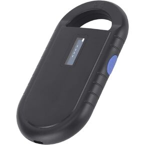 Universal Compatibility Pet Microchip Scanner, Handheld Type Pet ID Scanner 134.2KHZ RFID Chip Reader for ISO11784 / 5 FDX‑B ID64 Portble USB Rechargeable