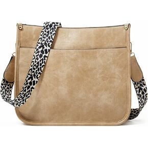 Vegan Leather Crossbody Bags for Women, Shoulder Hobo Purse Bag Tote Messenger Handbag for Work, Shopping and Travel
