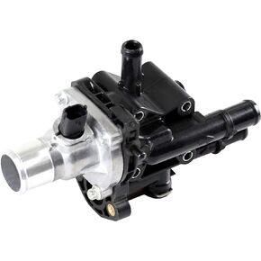 902-033 Engine Coolant Thermostat Housing with Gasket Sensor for Chevrolet Cruze 2011-2015 Sonic 2012-2015 Trax Tracker 2013-2015 1.8L, 25192228 55575048 55579951 96984102