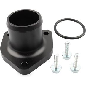 Upgrade Aluminium Thermostat Housing Kit, Replace 902-1004 Compatible with Ford 7.3 Powerstroke 7.3L - 2000-2003 Excursion, 1999-2003 E350 F250 F350 F450 Super Duty - Years From 99, 00, 01, 02, 03
