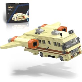 Nubee Spaceballs Eagle 5 Building Set, Space Movie Car Moc Model with Cockpit Secret Hyper-Jets Periscope Barf's Room, Birthday Gift for Fans Teens Kids 8+ (667Pcs)