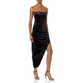 Norma Kamali Women's Strapless Side Drape Gown