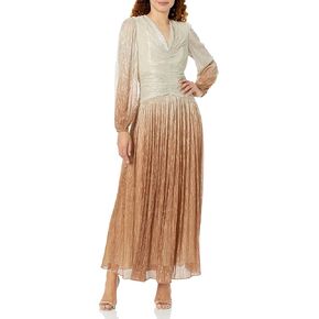 Shoshanna Women's Alina Ombre Chiffon Long Sleeve Dress in Saudi Arabia