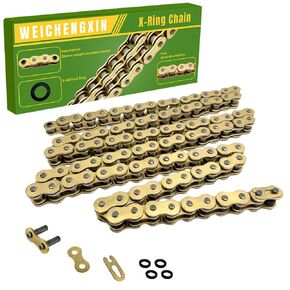 Gold 520 X-Ring Chain 108Links - UniversalEnhanced Durability & Performance