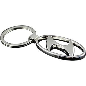 Car Logo Key Chain Rings for Man and Women Chrome Plated Key Rings (fit hy)