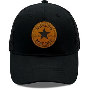Worlds Best Dad Hat Fathers Day Birthday Gifts for Dad Papa Trucker Hat