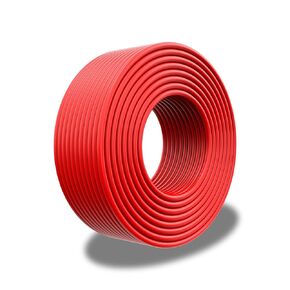 سلك لوحة شمسية PowMr بطول 55 قدم أسود و55 قدم أحمر 10 سلك نحاسي معلب سلك شمسي 10 AWG (6 مم²) سلك PV كابل تمديد اللوحة الشمسية - مناسب للمركبات الترفيهية والقوارب والعاكس، إلخ. سلك 10 AWG بطول 55 قدم (أسود وأحمر)