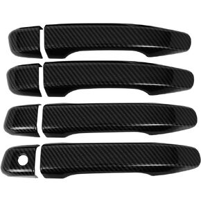 OCPTY 4PCS Door Handle Covers for 2018-2020 for Honda Accord Exterior Driver Side & Passenger Side Car Door Handle Covers Trim Kit Black