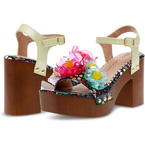 Betsey Johnson Women's Elayne Heeled Sandal