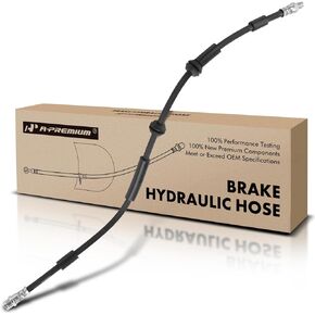 A-Premium Front Brake Hydraulic Hose Compatible with Select Mercedes-Benz Models - GL350, GL450, GL550, GL63 AMG, GLE300d, GLE350, GLE400, GLE43 AMG, GLE450 AMG, GLE550e, ML250, ML350, ML400, ML550