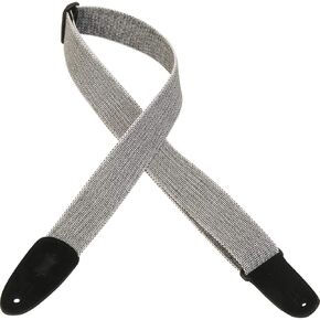 Levy's Leathers 2" Tweed Guitar Strap; White (MT8-WHT)